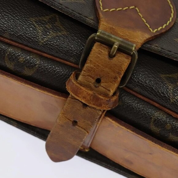 LOUIS VUITTON Monogram Cartouchiere GM Shoulder Bag M51252 LV Auth 138441 - Picture 10 of 16